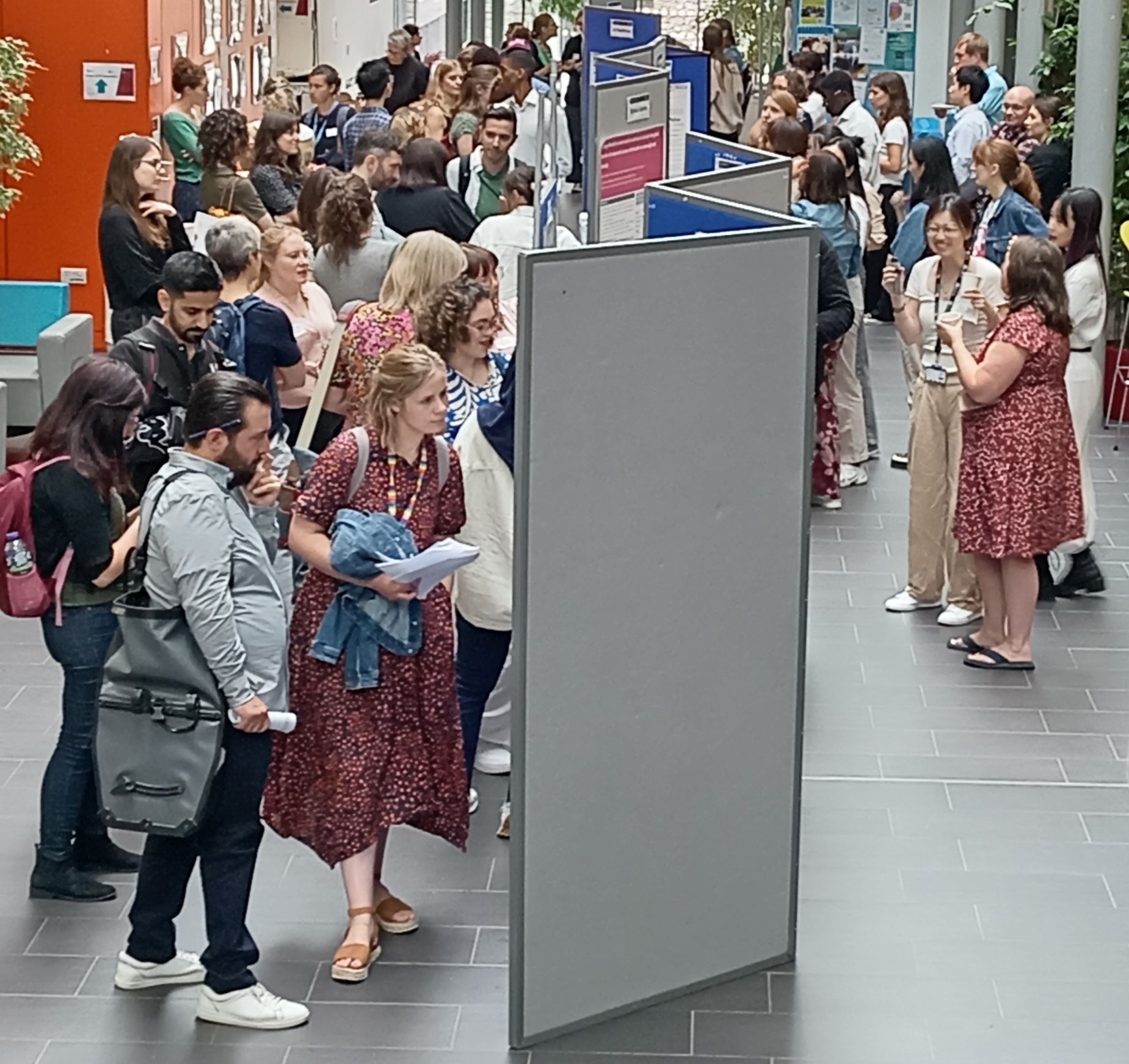 The Cancer ECR poster session in full swing